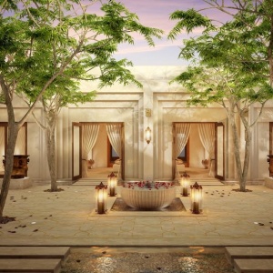 Новый курорт Jumeirah Al Wathbah Desert Resort & Spa в  пустыне Абу-Даби