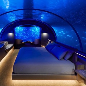 Подводная резиденция на Мальдивах на курорте Conrad Maldives